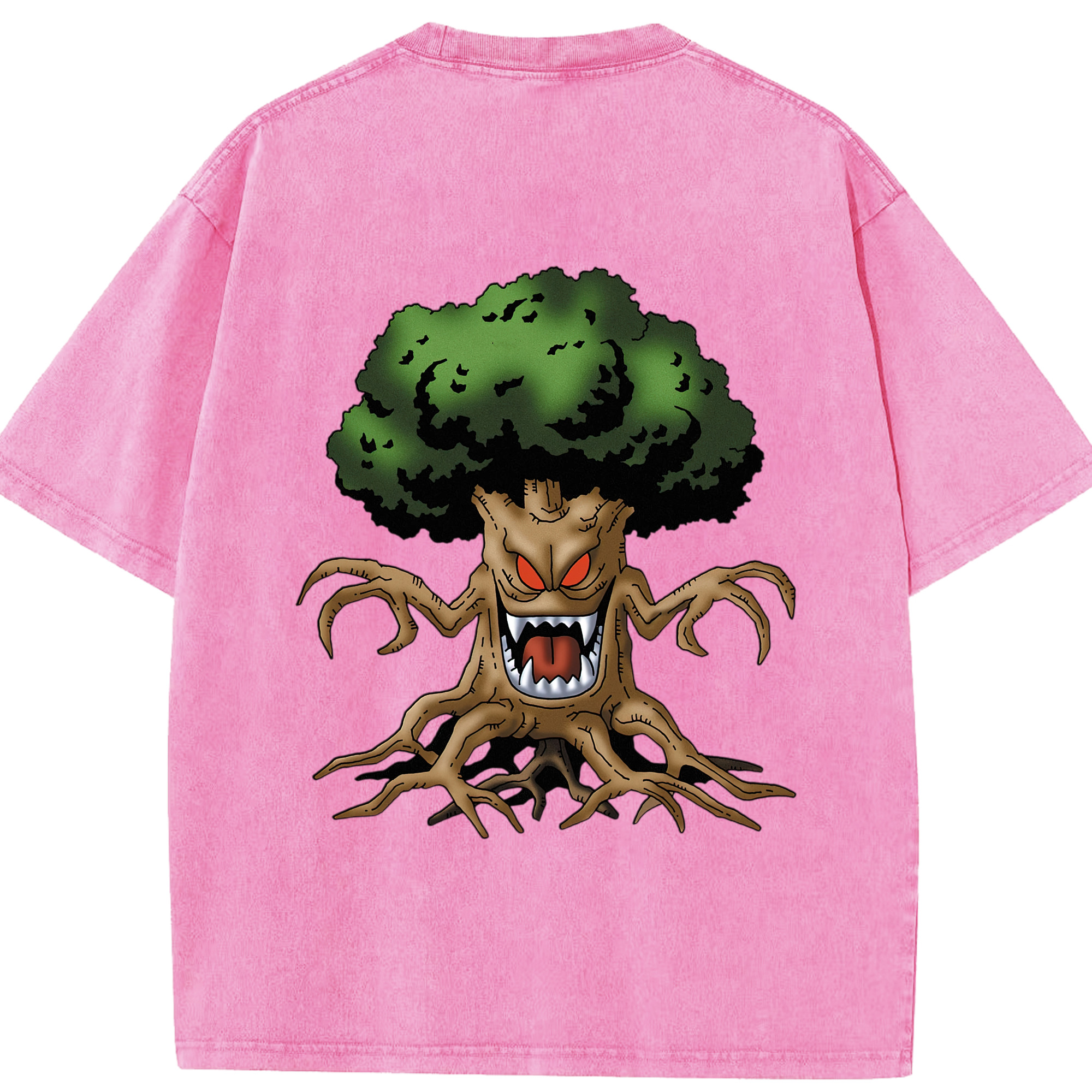 （画像用） ドラゴンクエスト Doragon Kuesuto Dragon Quest 綿100% ヴィンテージ風 半袖Tシャツ（背面プリント）